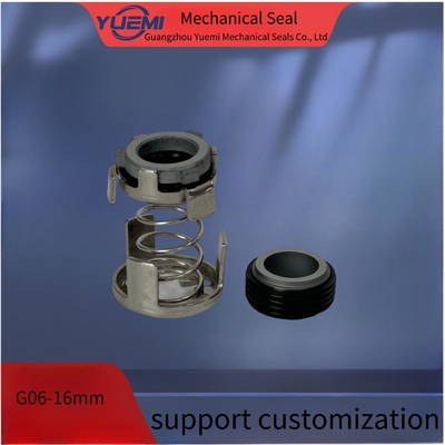 G06-16mm آلیاژ Agitator مهر صورت مکانیکی برای پمپ آب دیگ