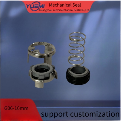 G06-16mm آلیاژ Agitator مهر صورت مکانیکی برای پمپ آب دیگ